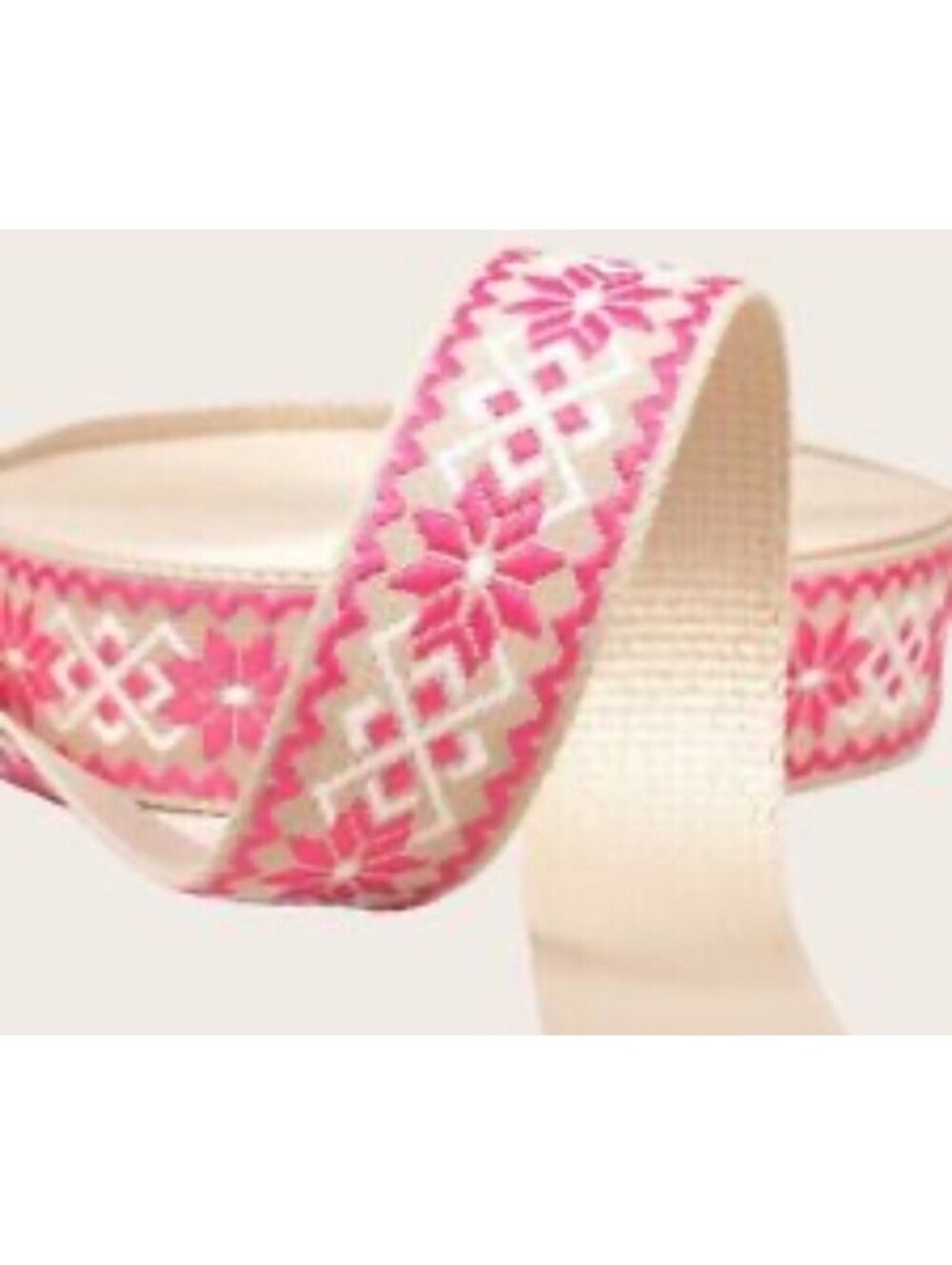 Ethnic Floral Webbing 3 Yards 1.5 Inches New